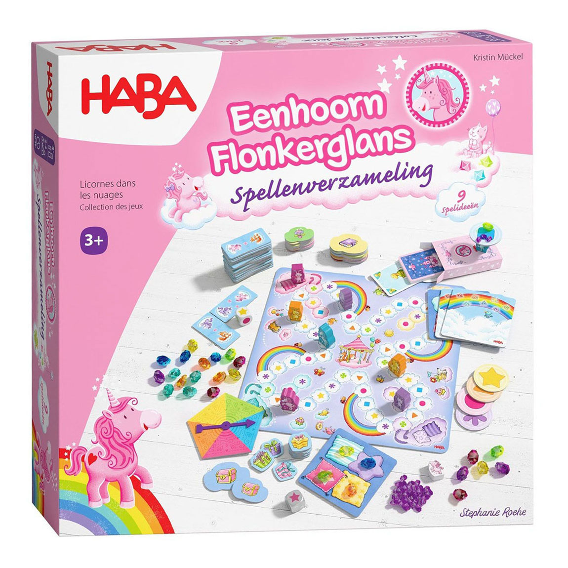 Haba Eenhoorn Flonkerglans Spellenverzameling