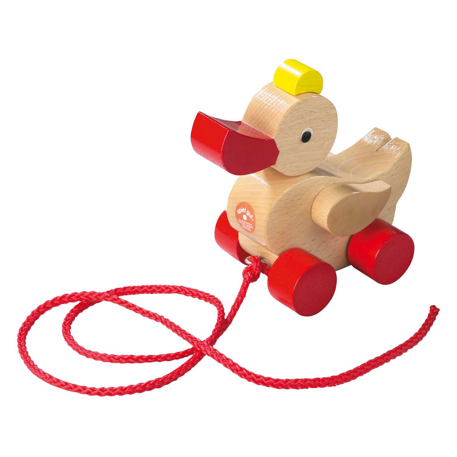 Haba Houten Trekfiguur Eend
