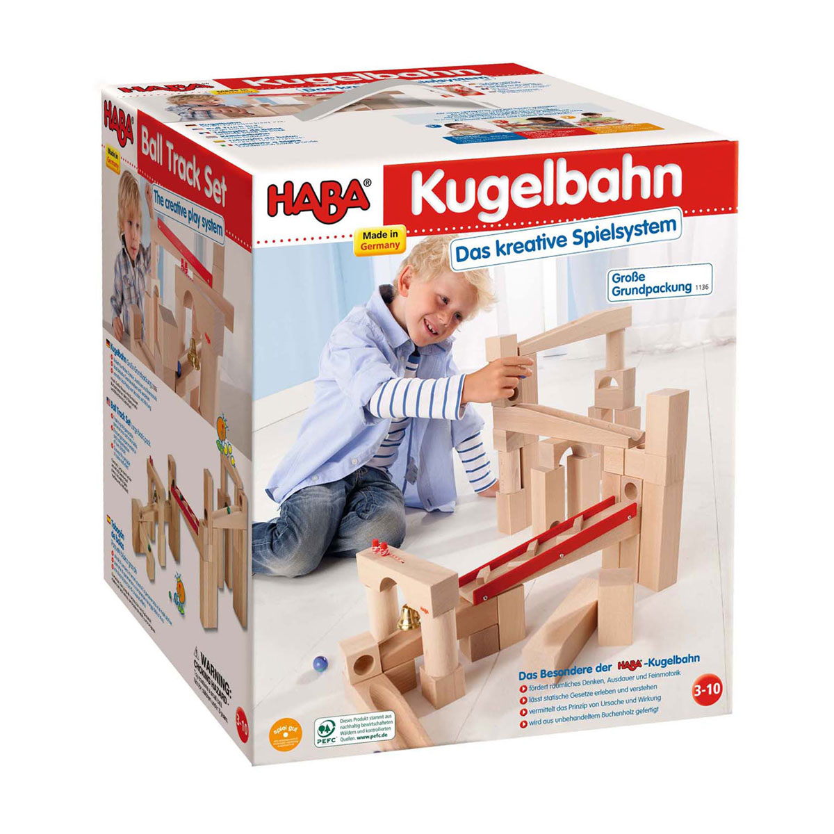 Haba Knikkerbaan Basisdoos Grote Basisdoos