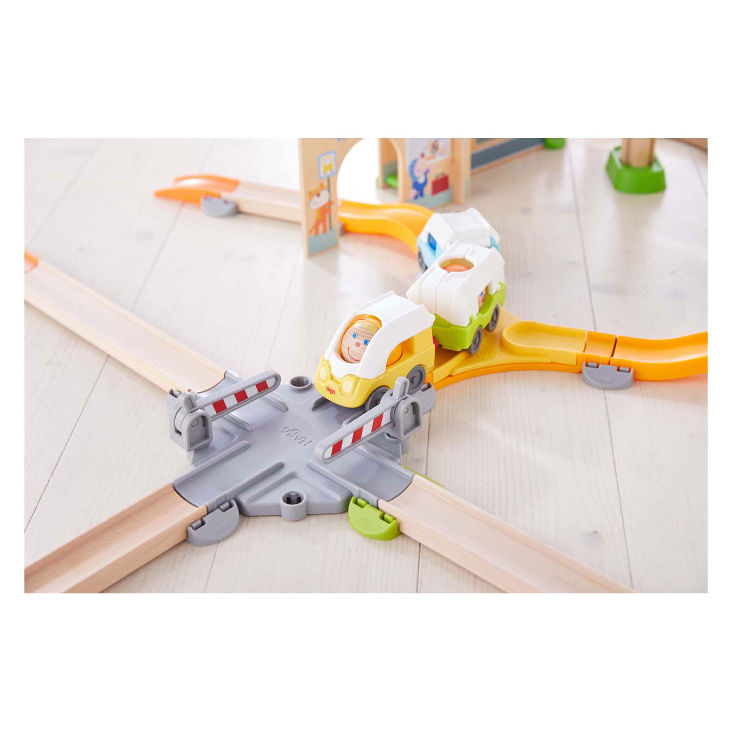 Haba Kullerbu Houten Knikkerbaan Speelbaan Station
