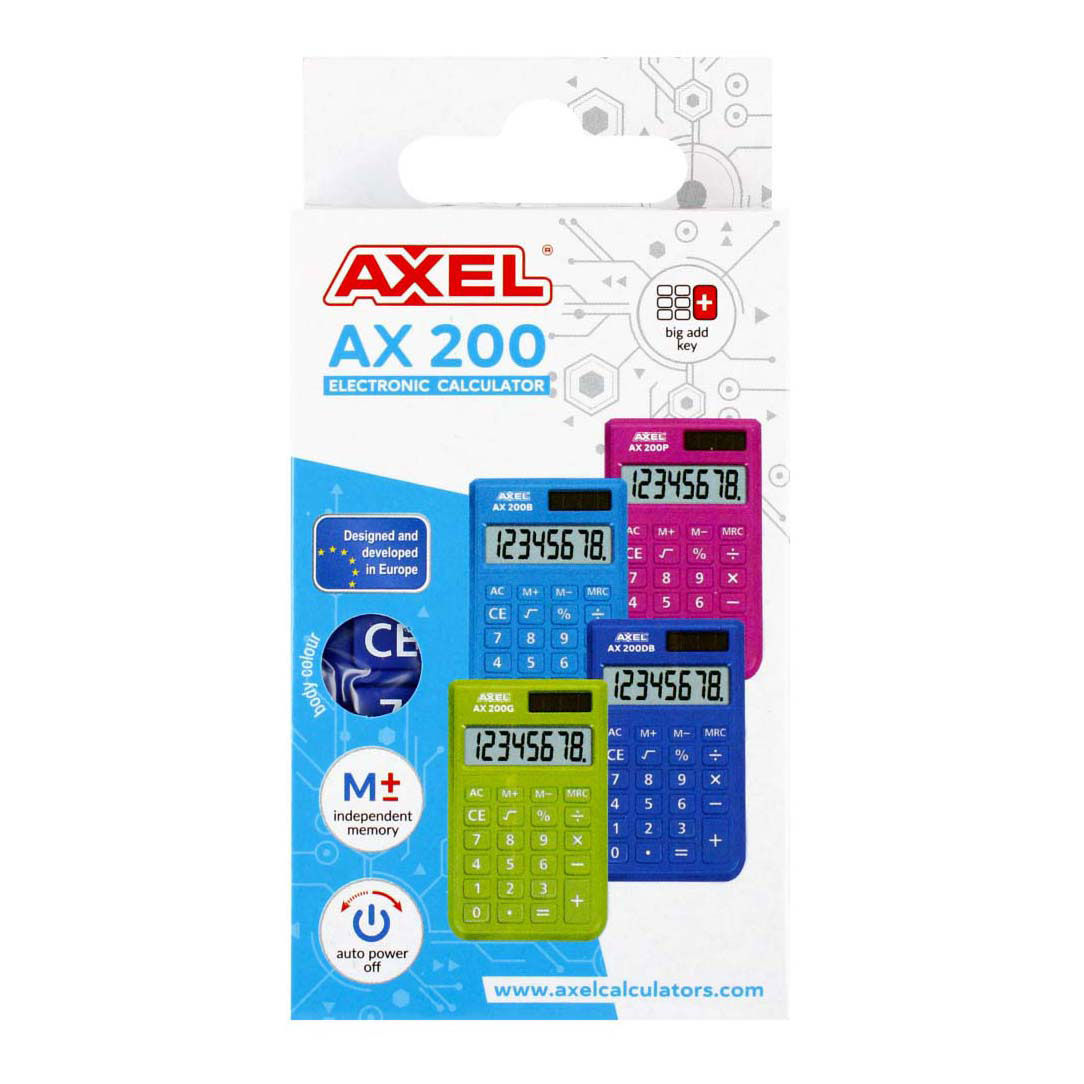 Rekenmachine AX-200DB