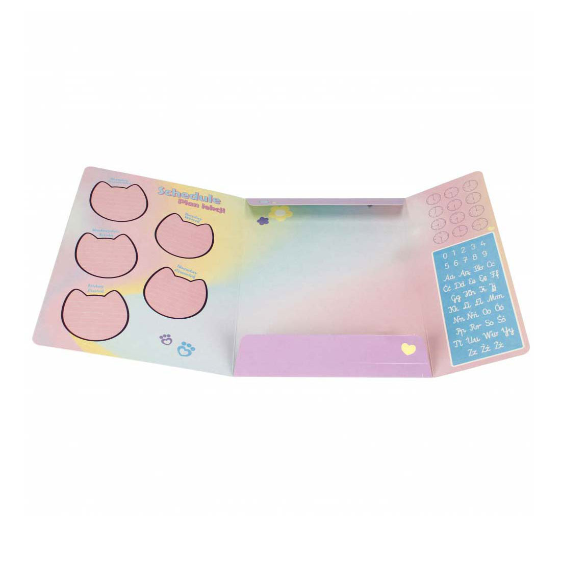 Carte avec élastique A4 Gabby et la maison magique
