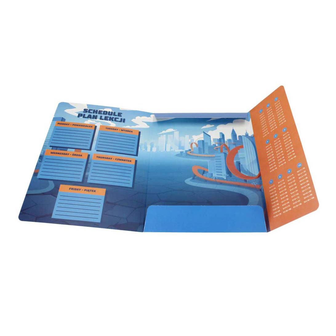 Carte avec élastique A4 Hot Wheels