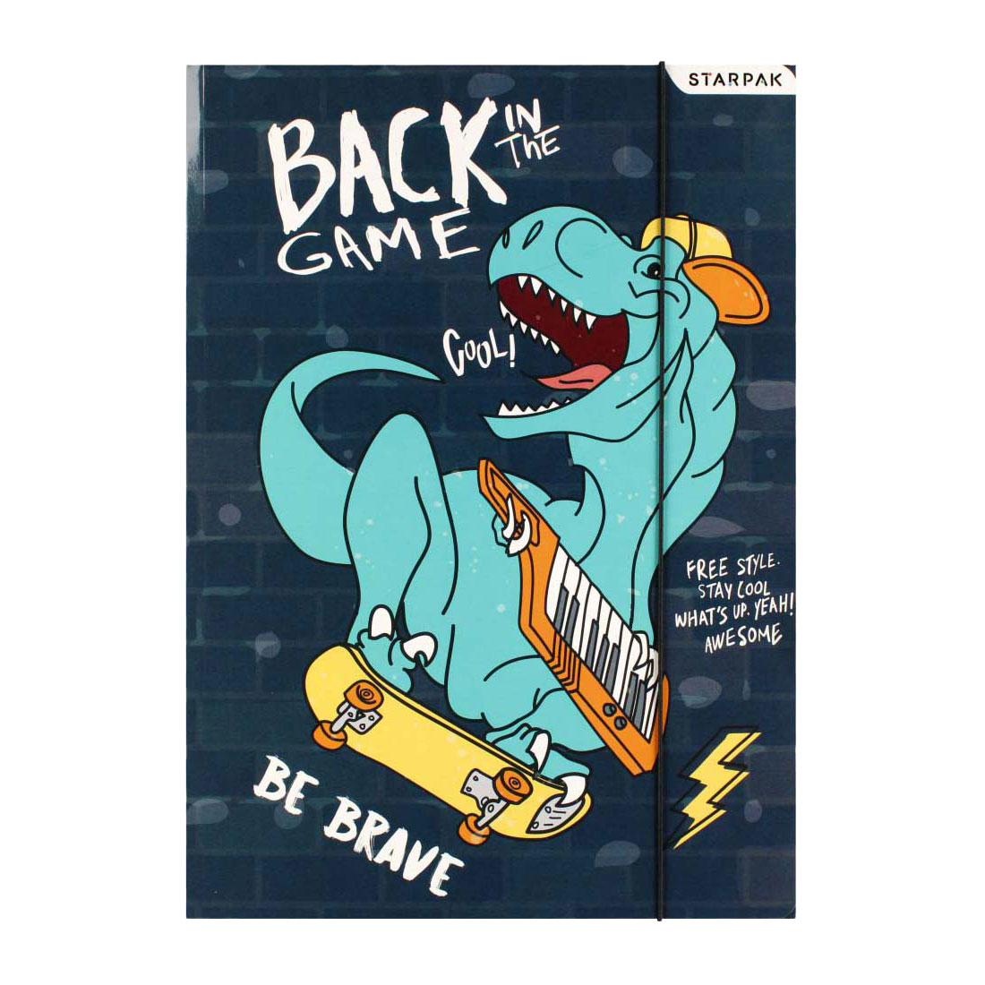 Chemise avec élastique A4 Skate Dino