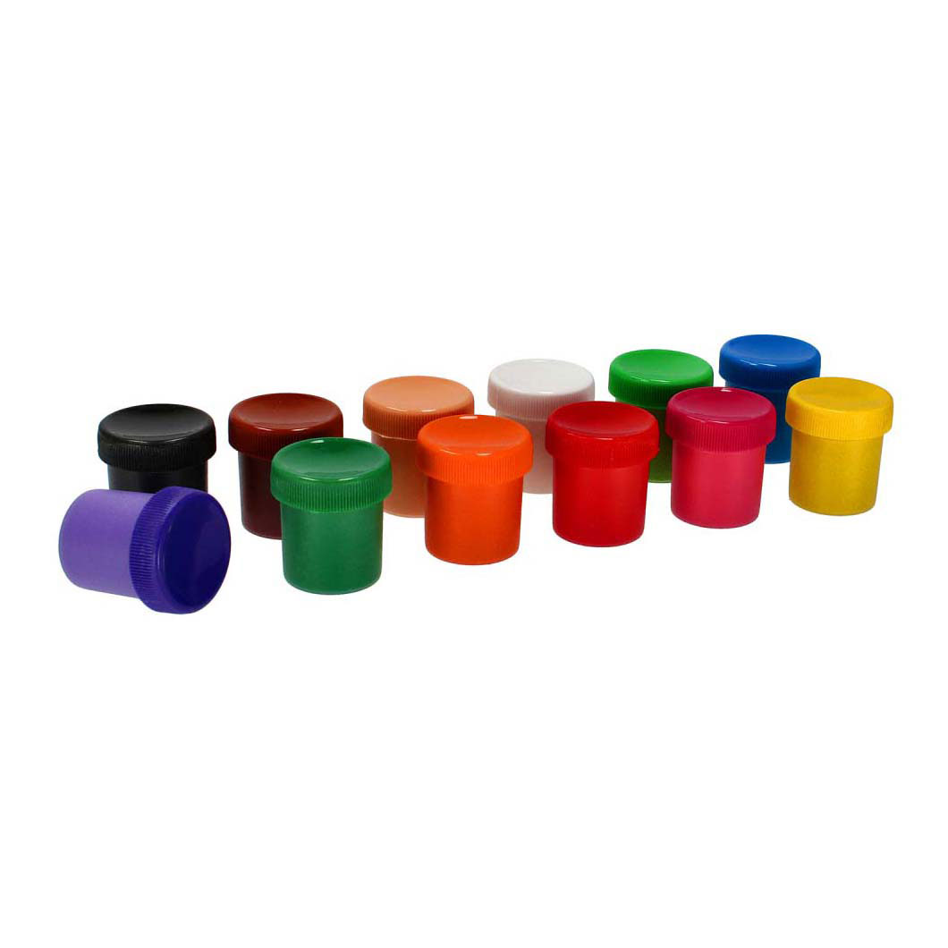 Plakatfarbe 12 Farben Hot Wheels, 20ml
