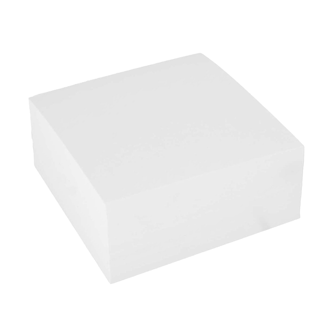 Notes autocollantes blanches 85 x 85 mm
