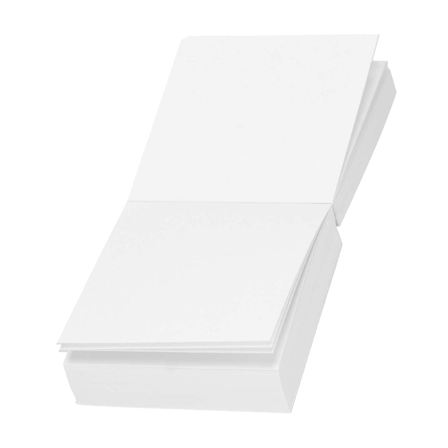 Notes autocollantes blanches 85 x 85 mm