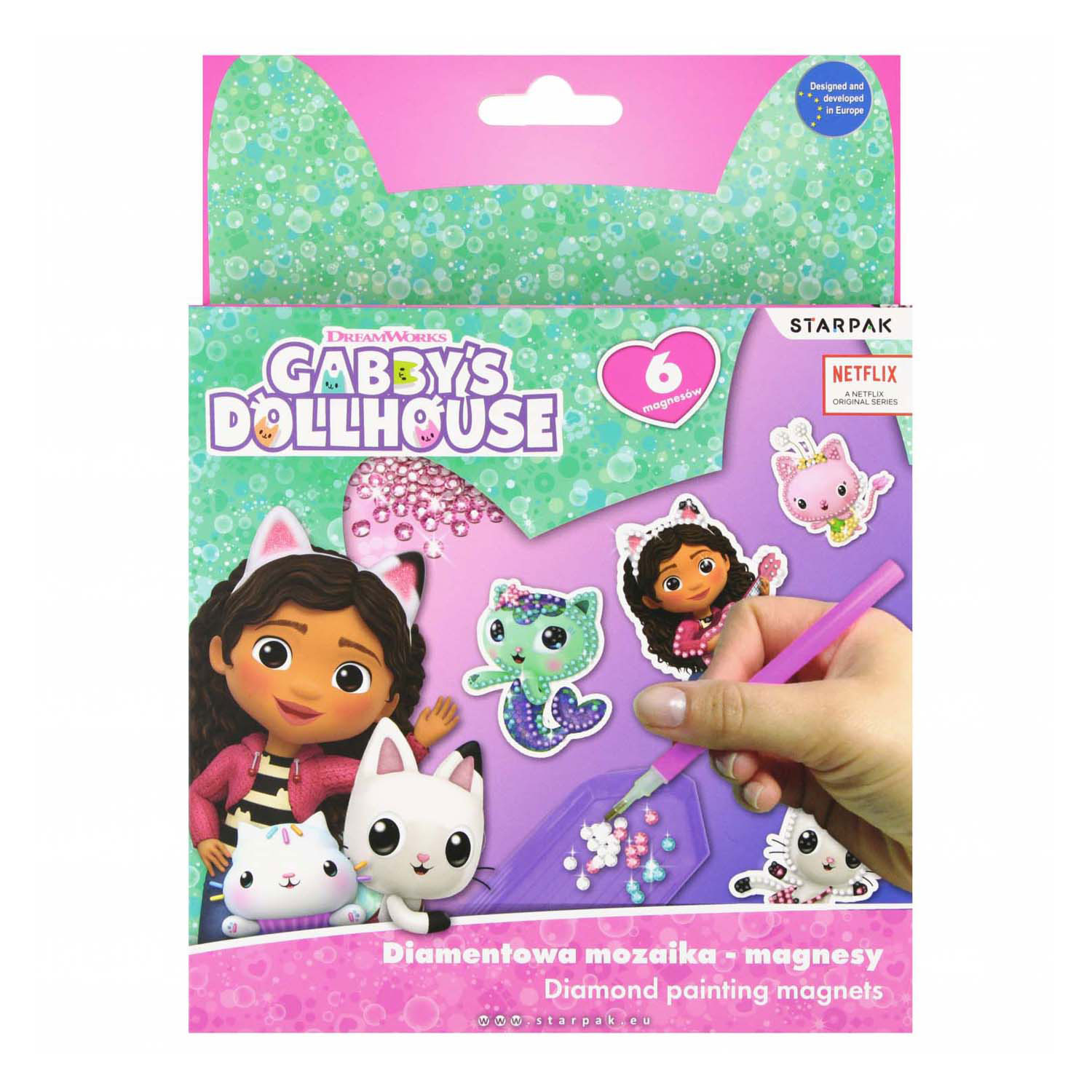 Gabbys Puppenhaus: Diamantmalerei und Magnetherstellung