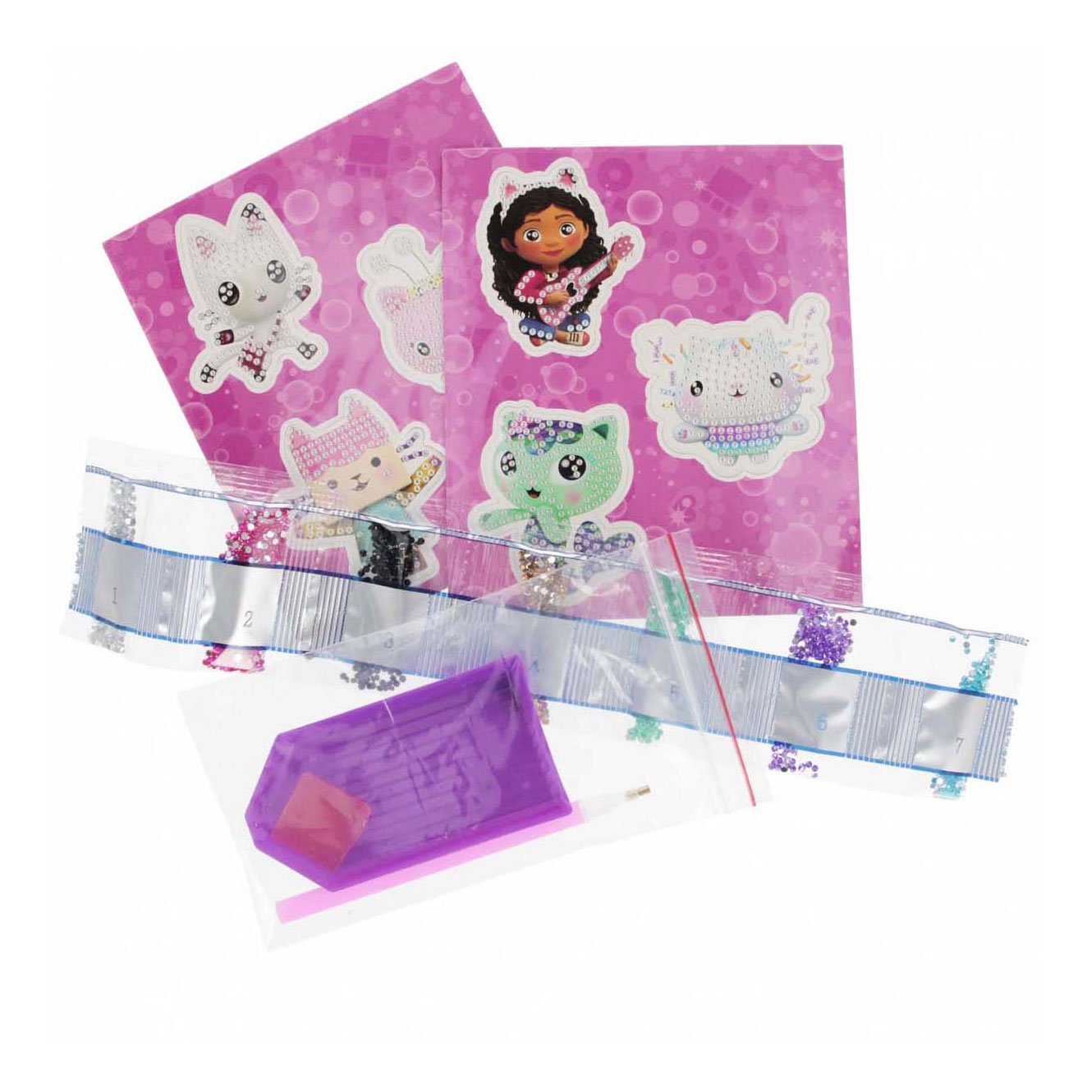 Gabbys Puppenhaus: Diamantmalerei und Magnetherstellung