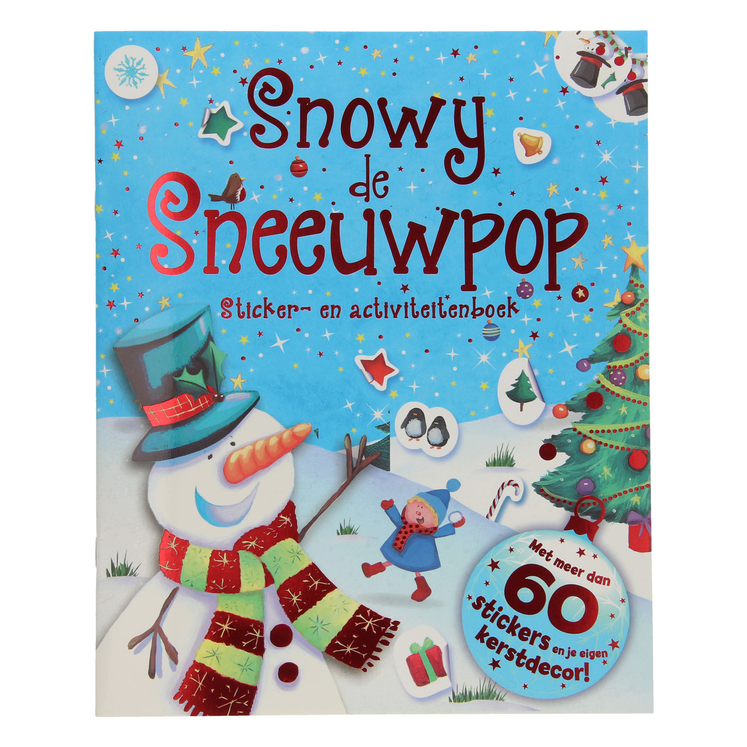 Snowy de Sneeuwpop Sticker- en Activiteitenboek