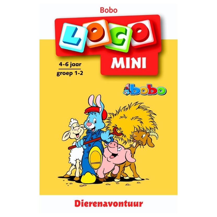 Loco Mini Bobo Dierenavontuur - Groep 1-2 (4-6 jr.)
