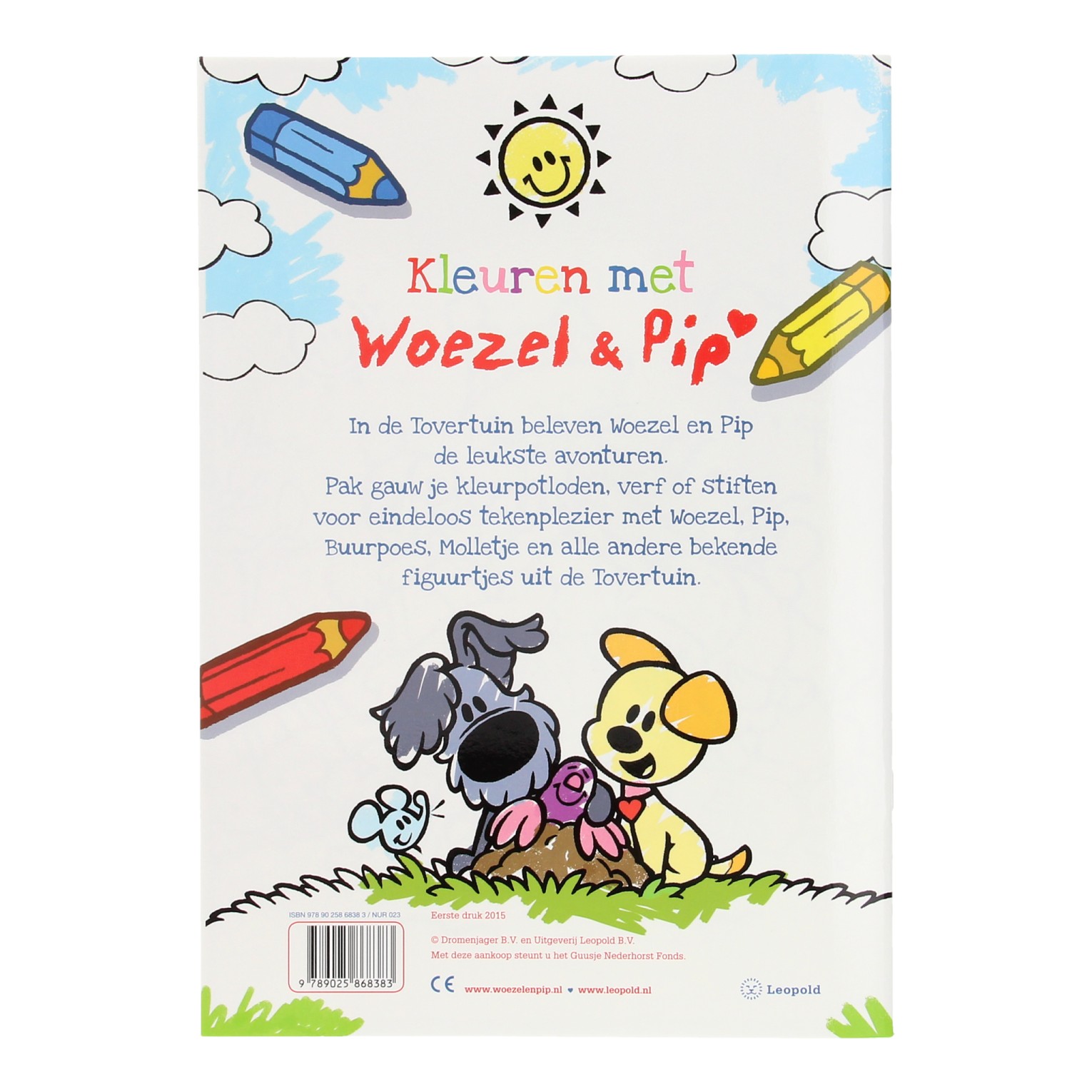 Resistent Westers slecht humeur Woezel &amp; Pip Kleurboek online kopen | Lobbes Speelgoed