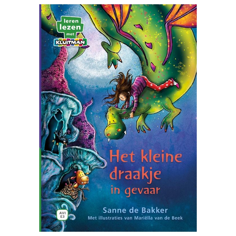 Leren lezen met Kluitman Het kleine draakje in gevaar