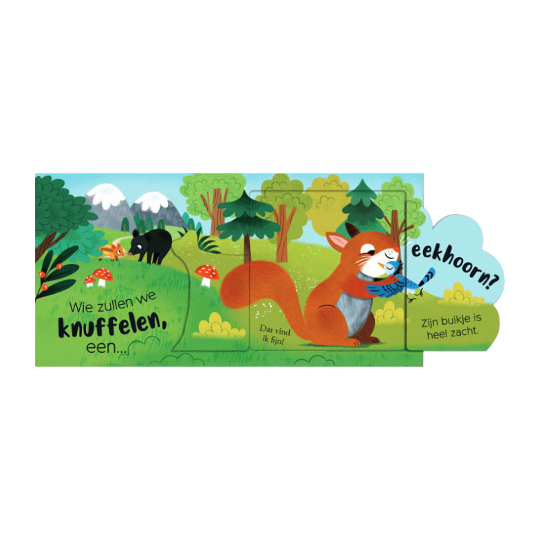 Kietel en kriebel een eekhoorn