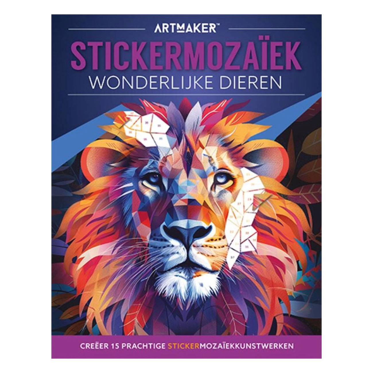 Stickermozaiek - Wonderlijke dieren