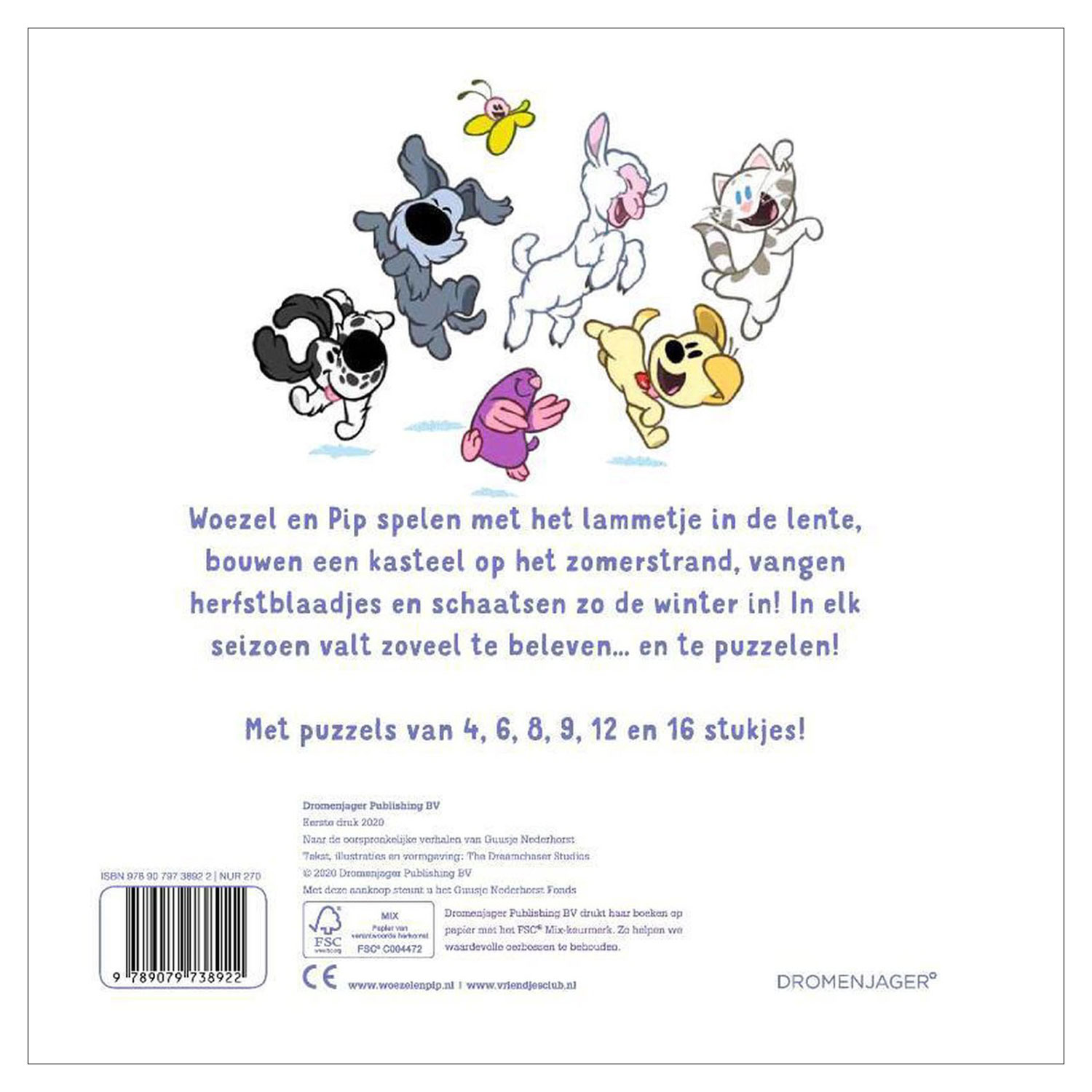 viering Verhoogd het formulier Woezel &amp; Pip Puzzelboek Alle Seizoenen online kopen | Lobbes Speelgoed