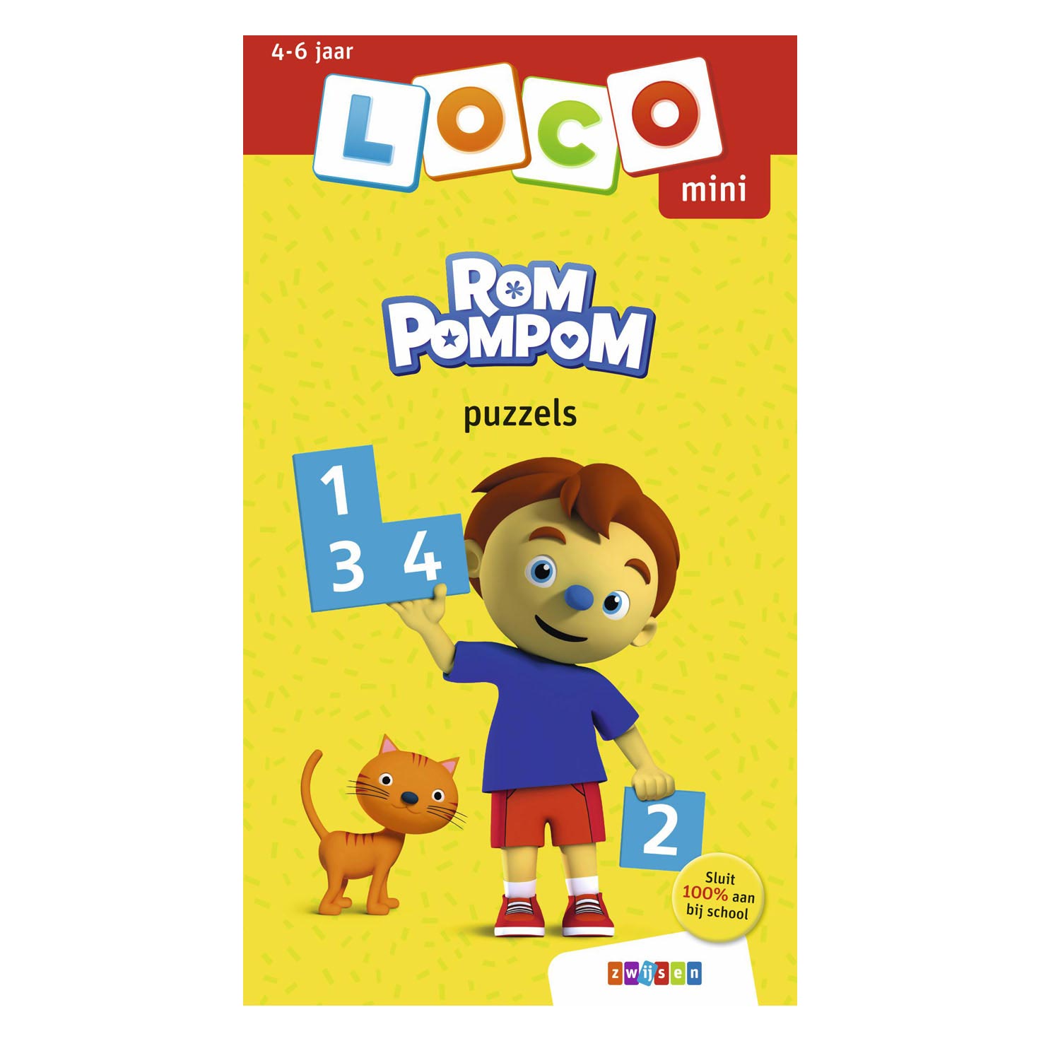 strip van schuif Mini Loco Rompompom Puzzels (4-6 jaar) online ... | Lobbes Speelgoed