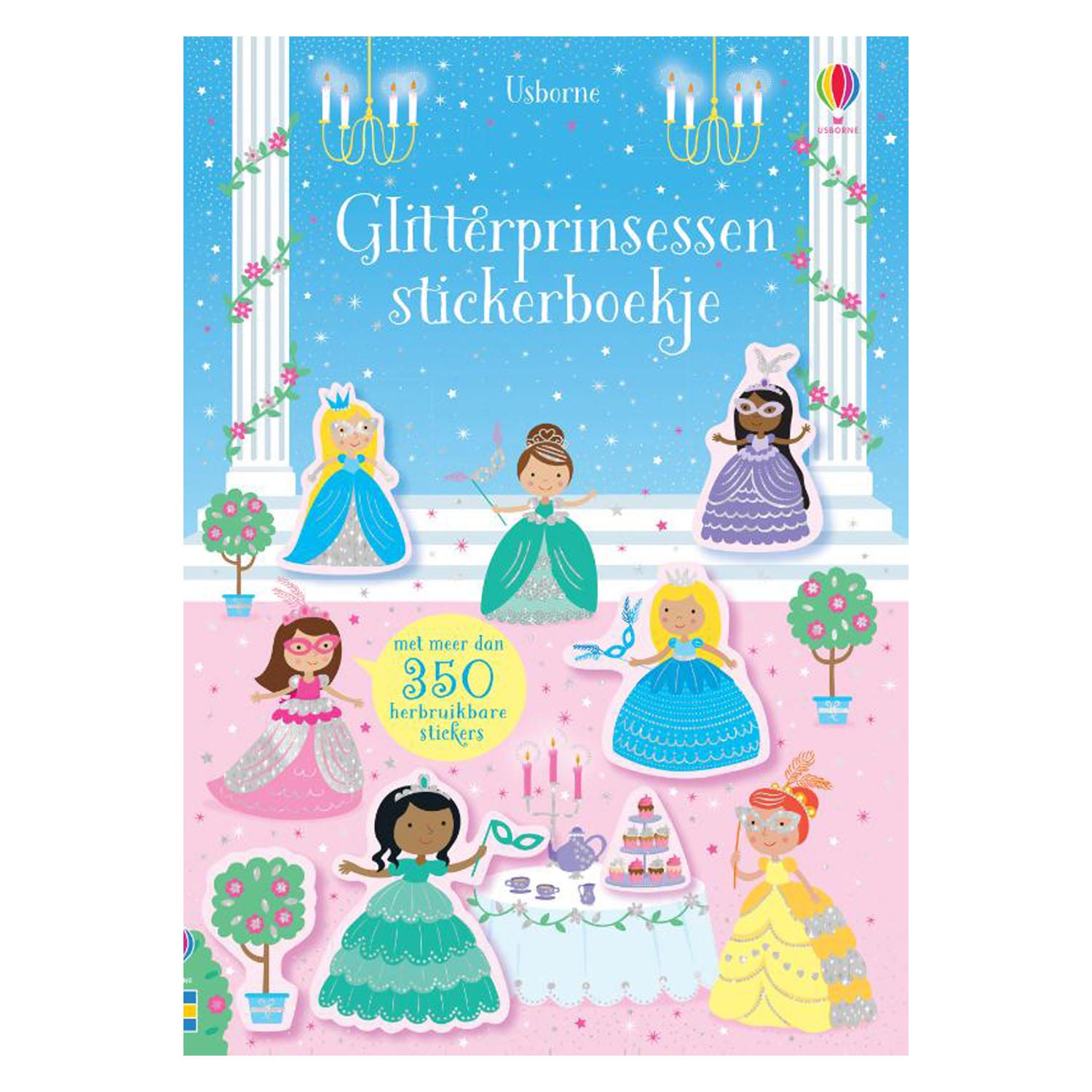 Glitterprinsessen Stickerboekje