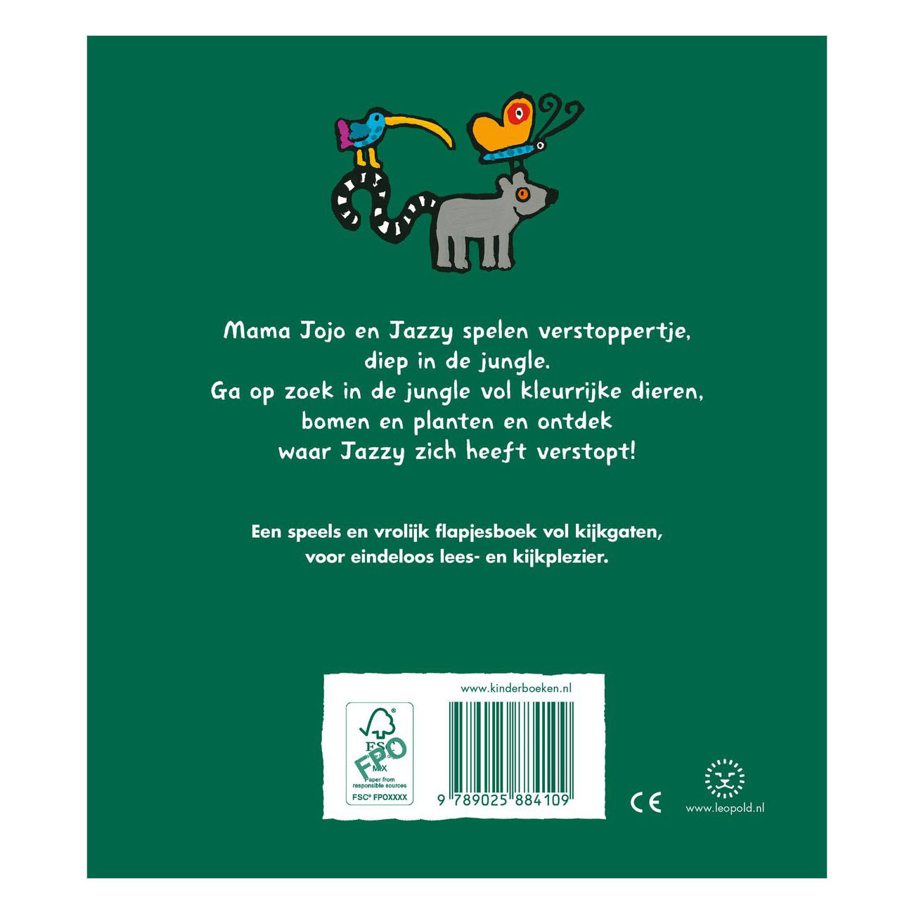 Jazzy in de Jungle Flapjesboek