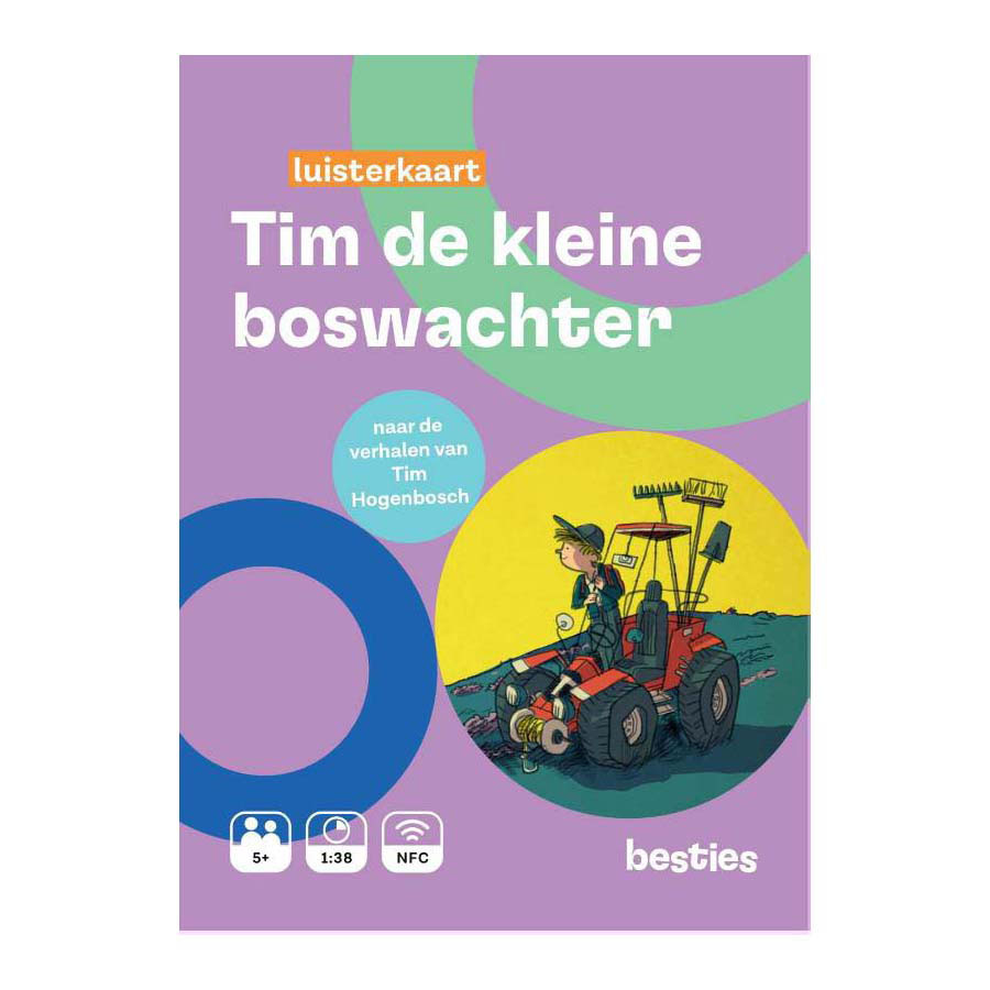 Tim de Kleine Boswachter Luisterkaart