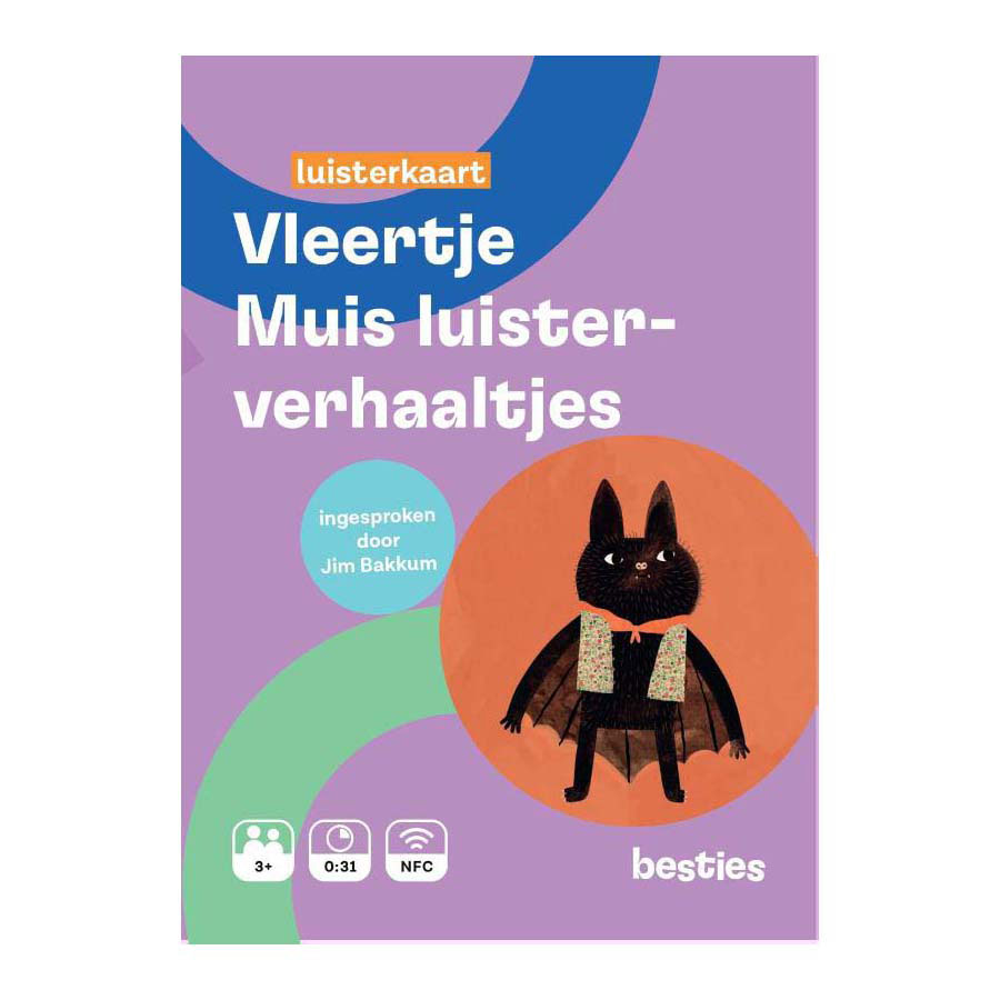 Vleertje Muis Luisterverhaaltjes Luisterkaart