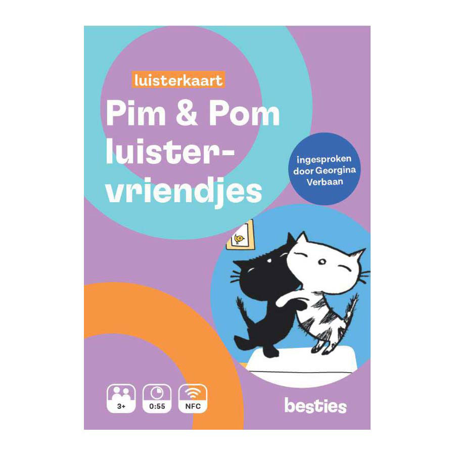 Zuhörende Freunde Pim & Pomp Zuhörende Karten