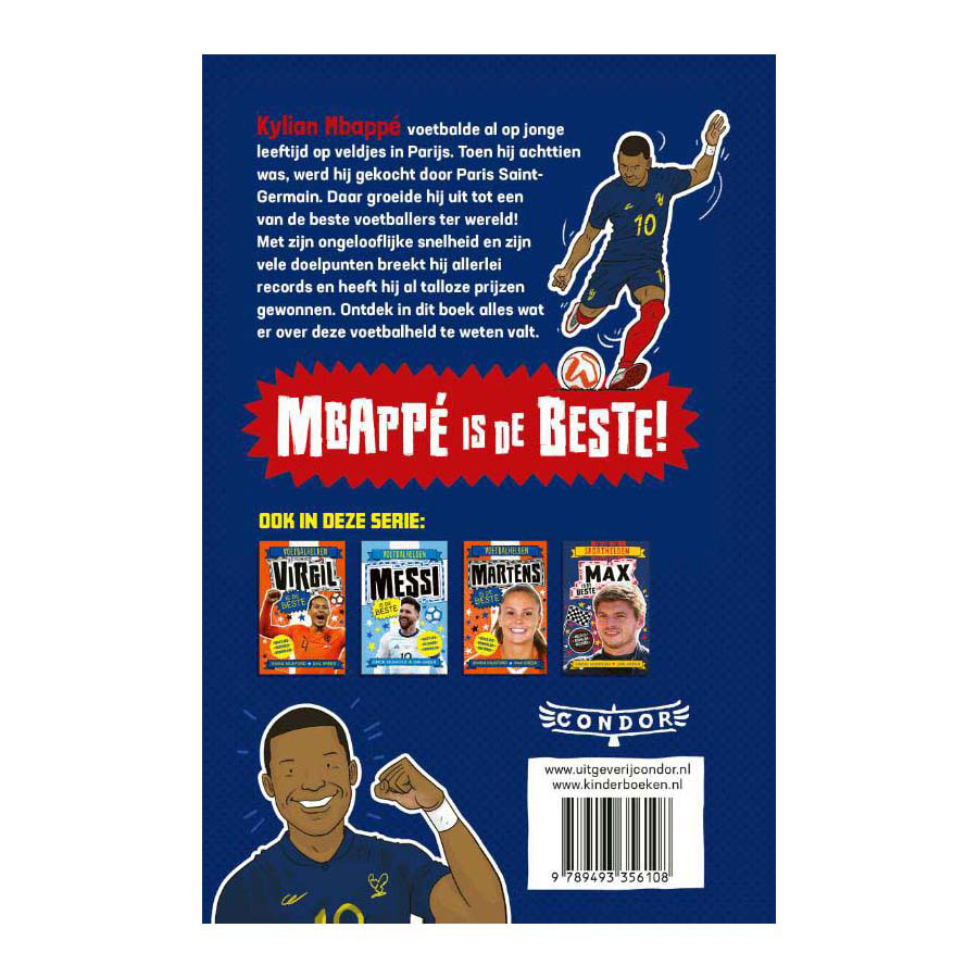 Mbappe is de Beste Weetjes Stripboek