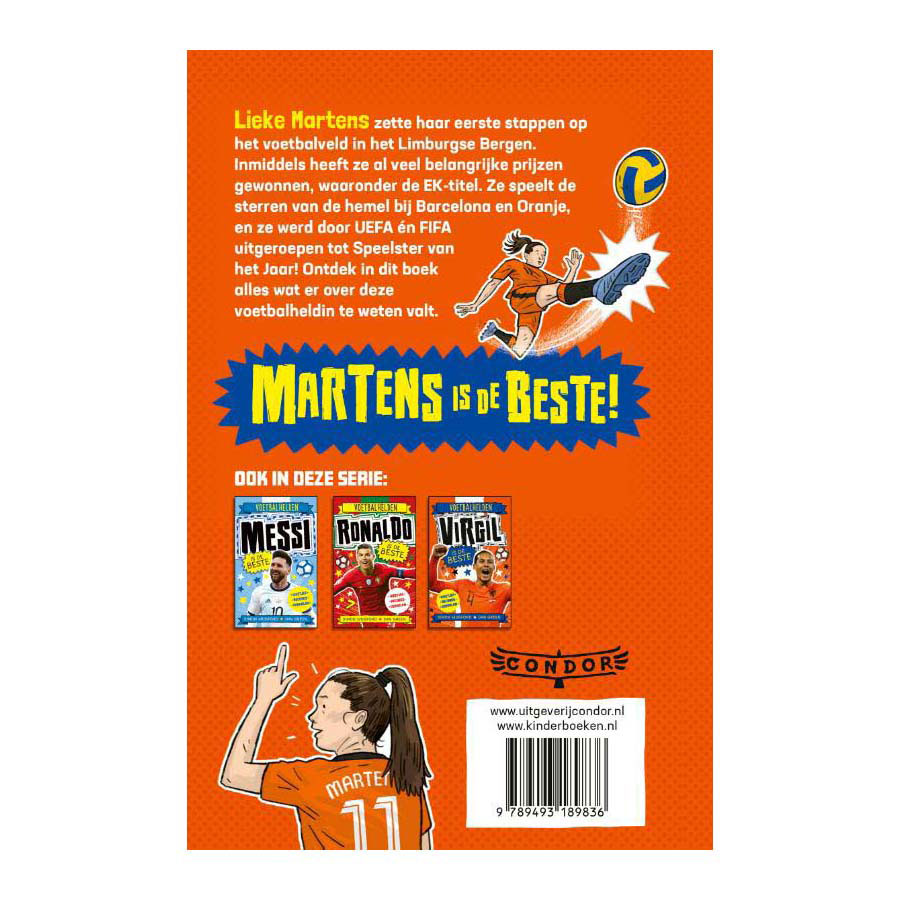 „Football Heroes – Martens“ ist das Comicbuch mit den besten Fakten