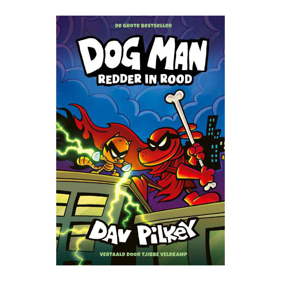 Dog Man 12 - Dog Man : Sauveur en rouge Livre pour enfants