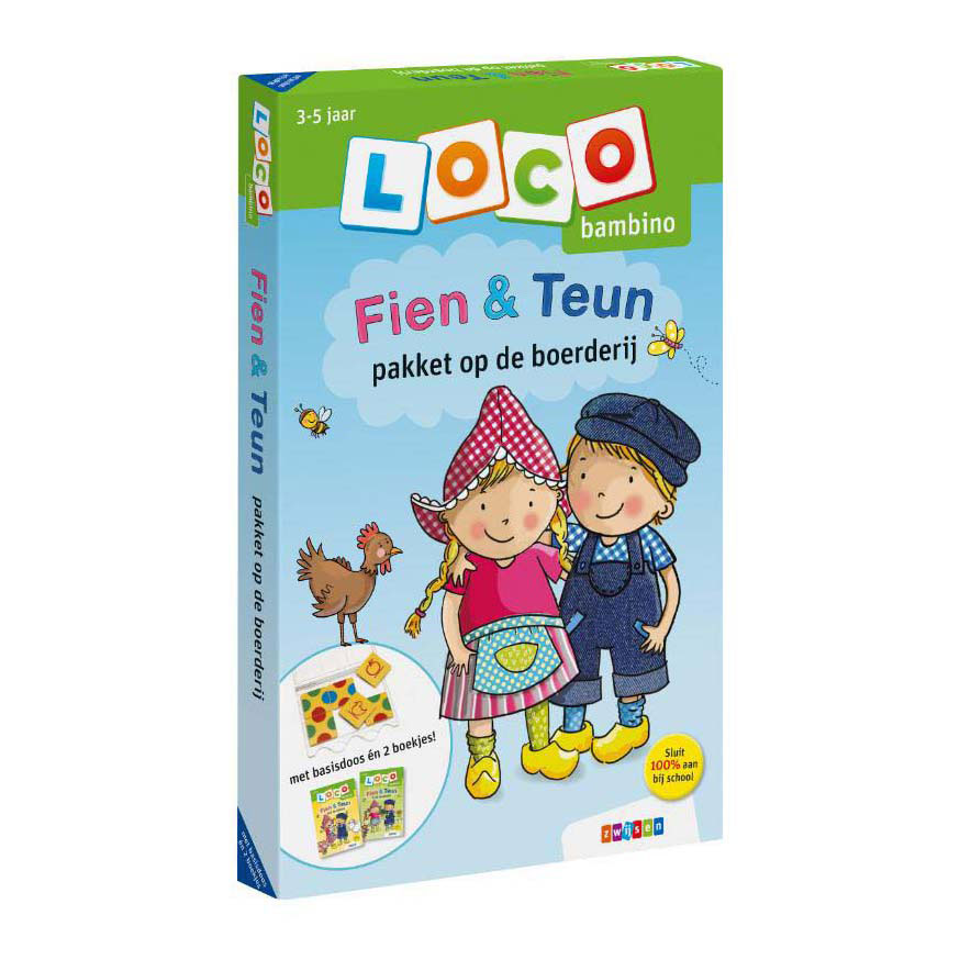 Loco Bambino Pakket Fien & Teun op de Boerderij