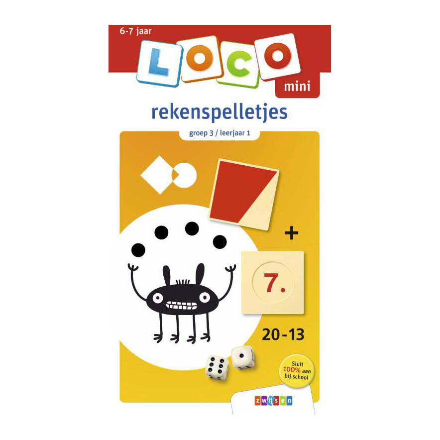 Oefenboekje Loco Mini Rekenspelletjes