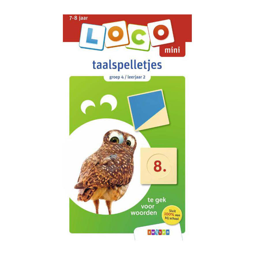 Oefenboekje Loco Mini Taalspelletjes