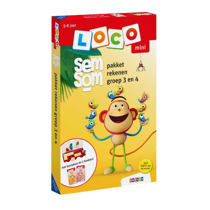 Loco Mini - Semsom Pakket Rekenen Groep 3 en 4