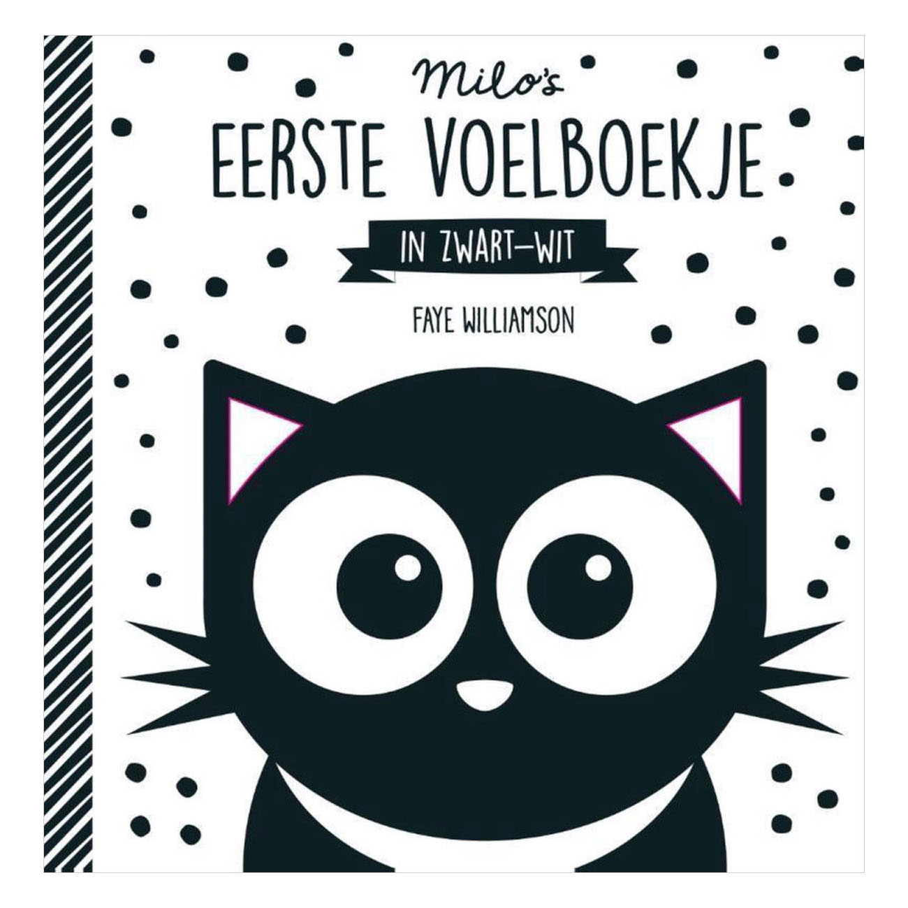 Milo's eerste voelboekje in zwartwit
