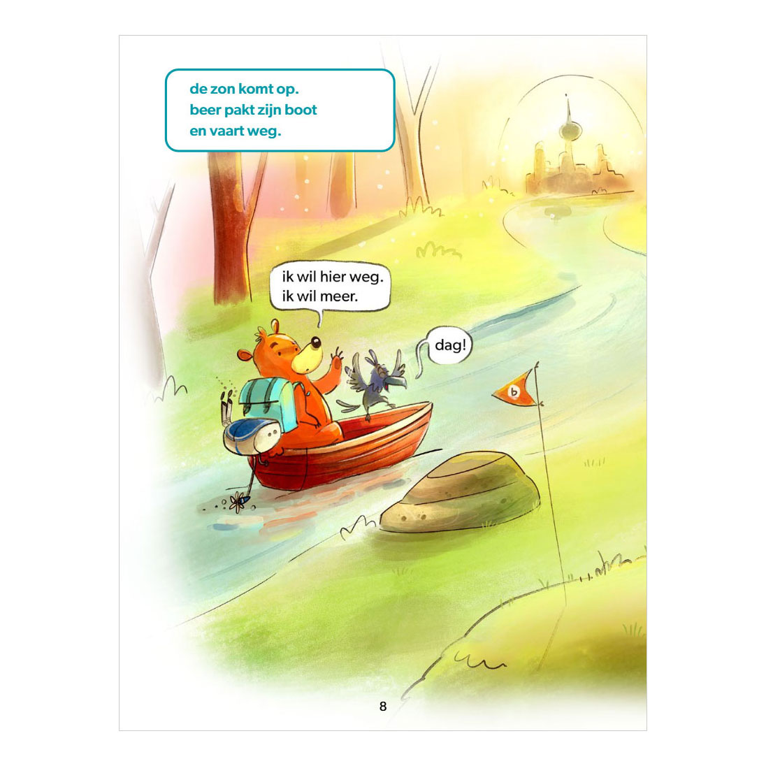 Bär will mehr – AVI Start Comic