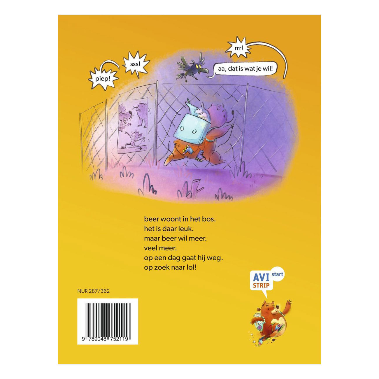 Bär will mehr – AVI Start Comic