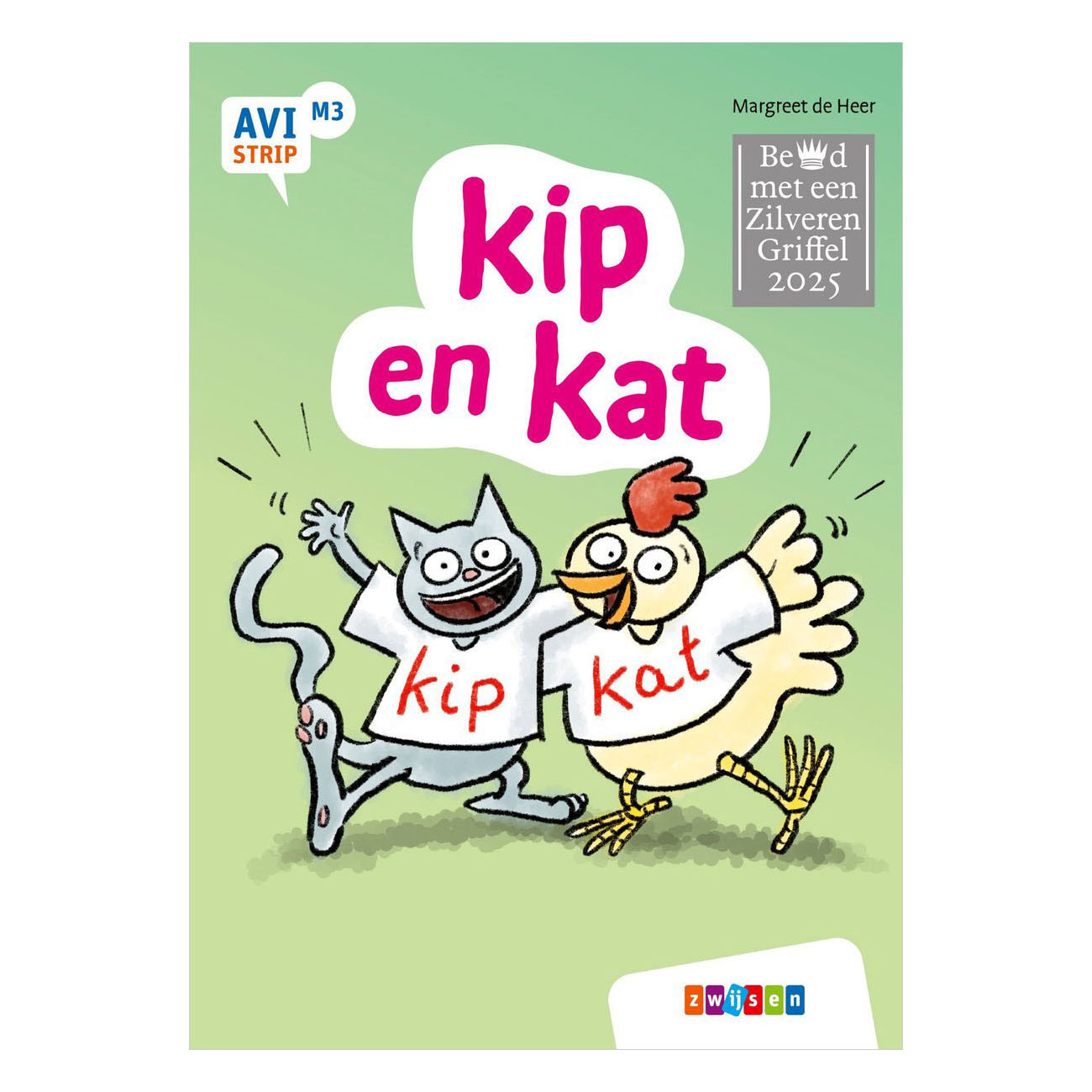 kip en kat - AVI M3 Stripboek