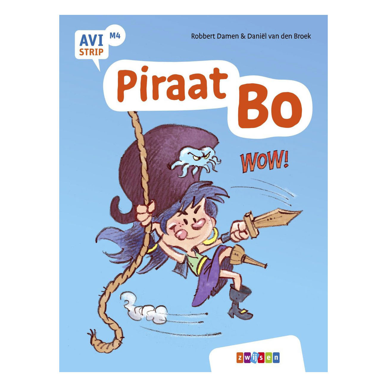 Piraat Bo - AVI M4 Stripboek