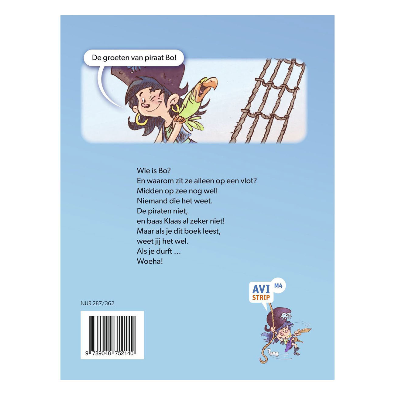 Piraat Bo - AVI M4 Stripboek