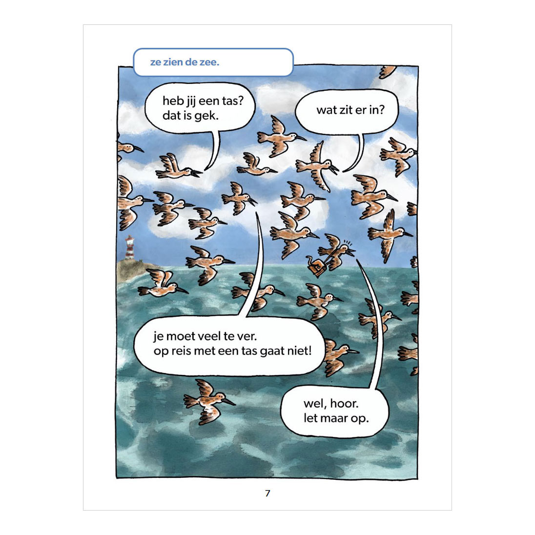 Die Tasche muss weg! – AVI Start Comic