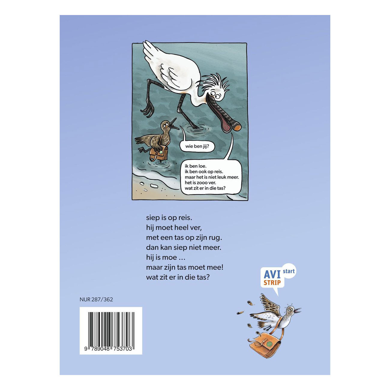 Die Tasche muss weg! – AVI Start Comic