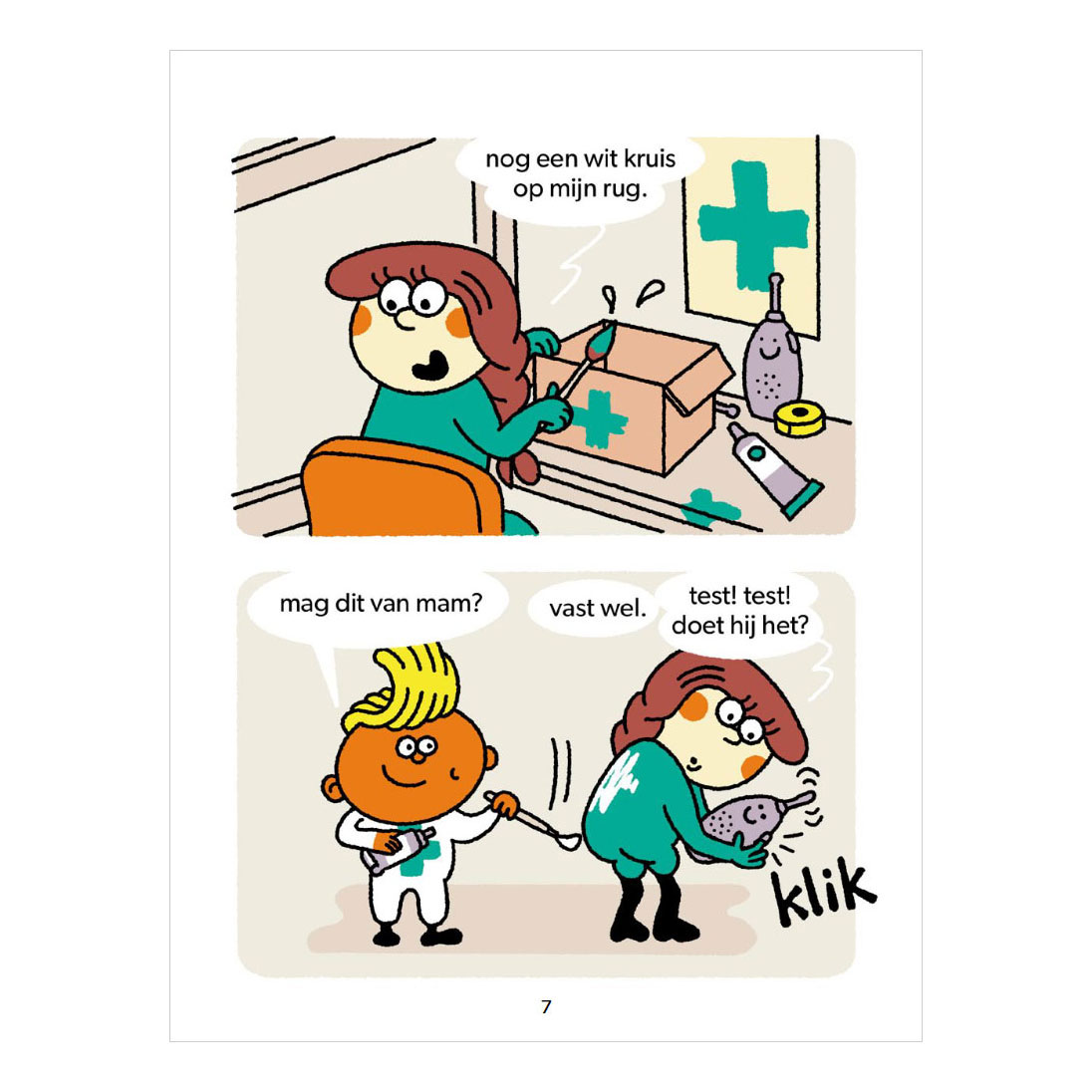 Ik help je wel - AVI M3 Stripboek