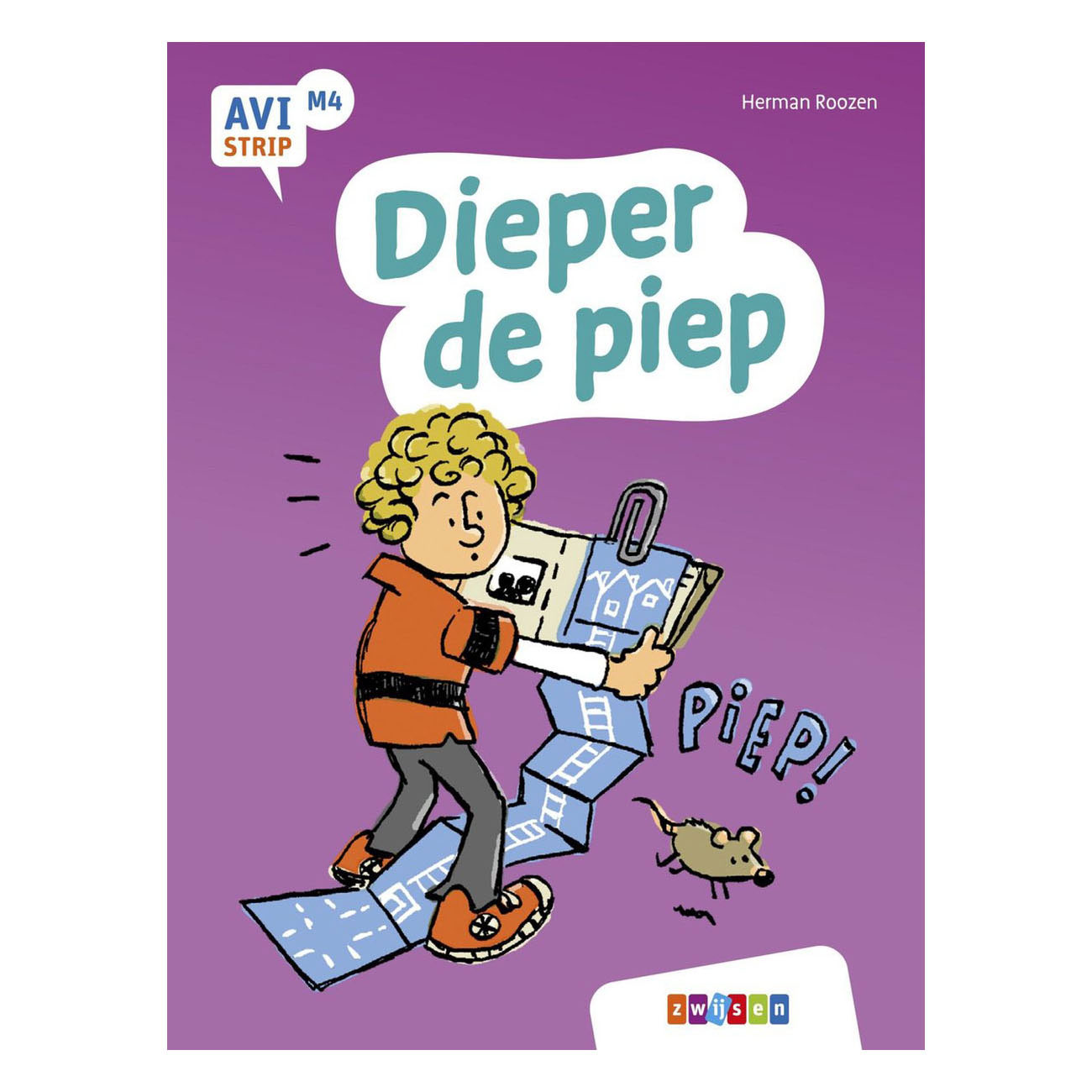 Dieper de piep - AVI M4 Stripboek