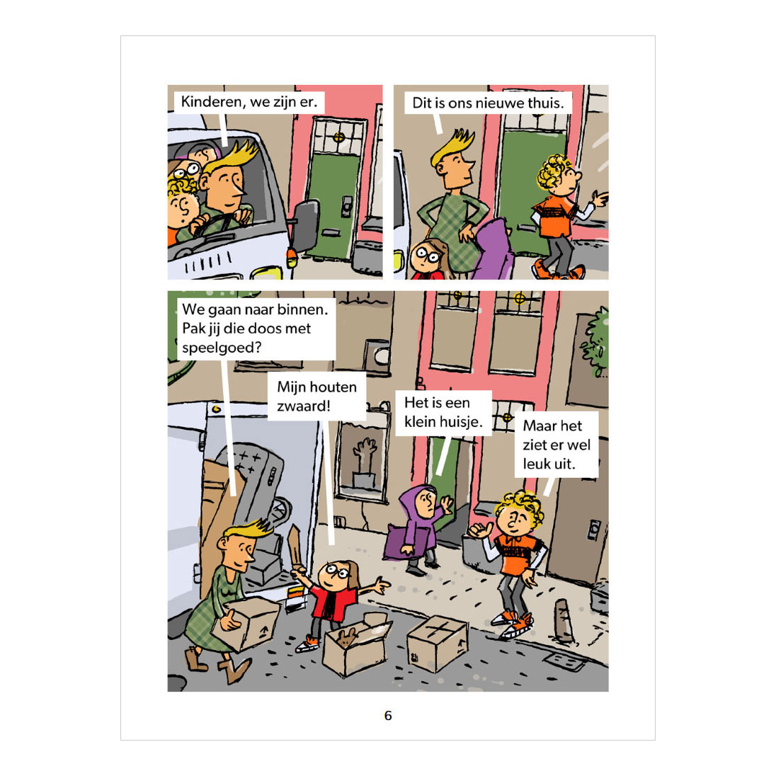 Dieper de piep - AVI M4 Stripboek