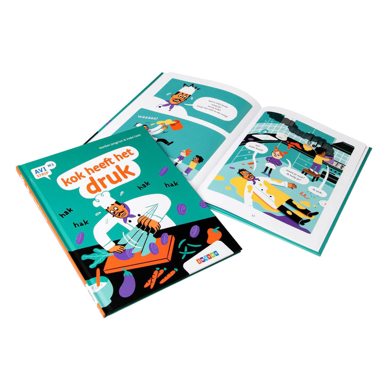 kok heeft het druk - AVI M3 Stripboek