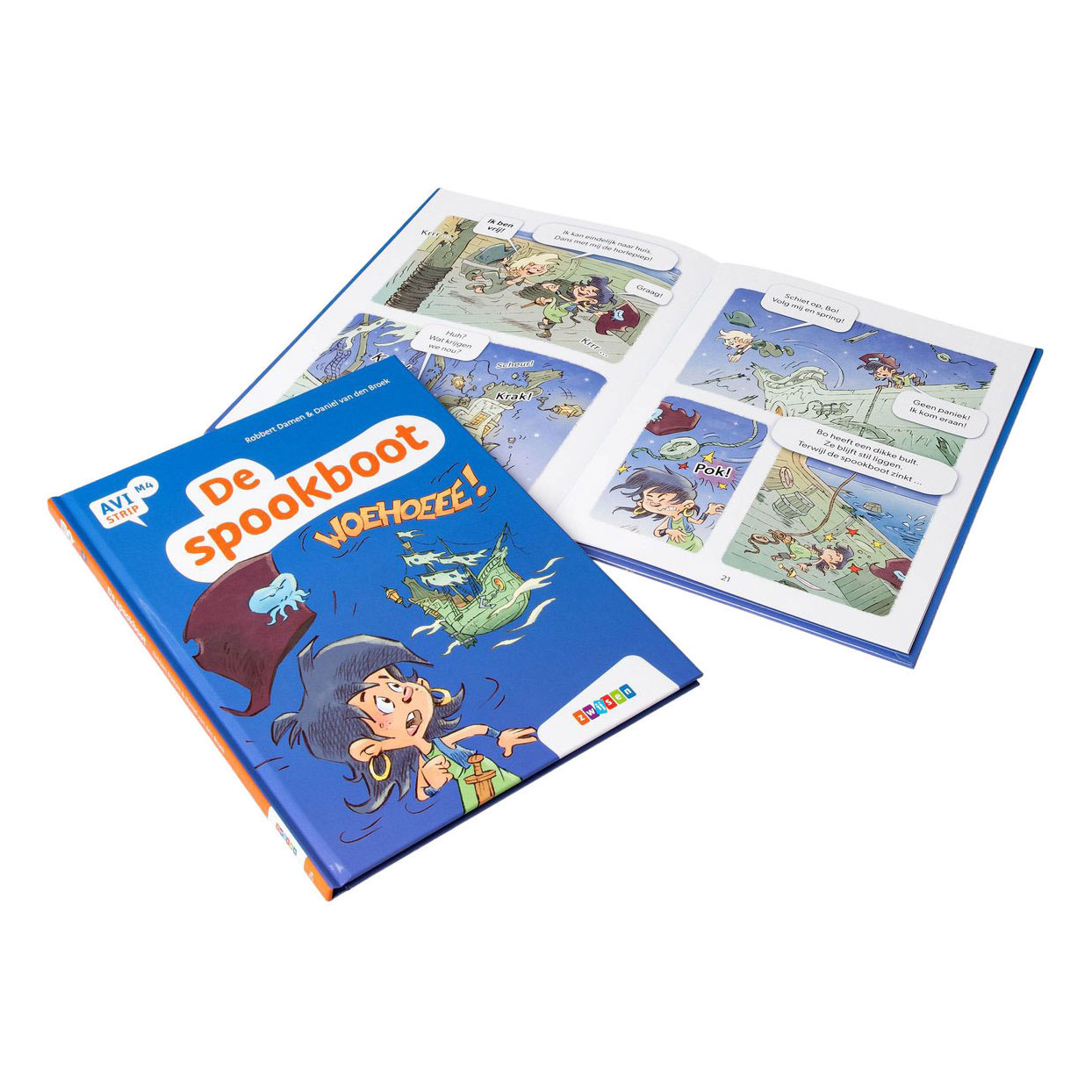 De spookboot - AVI M4 Stripboek