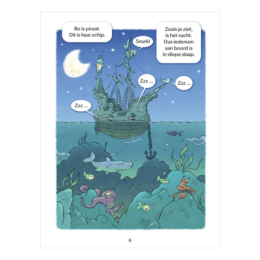 De spookboot - AVI M4 Stripboek