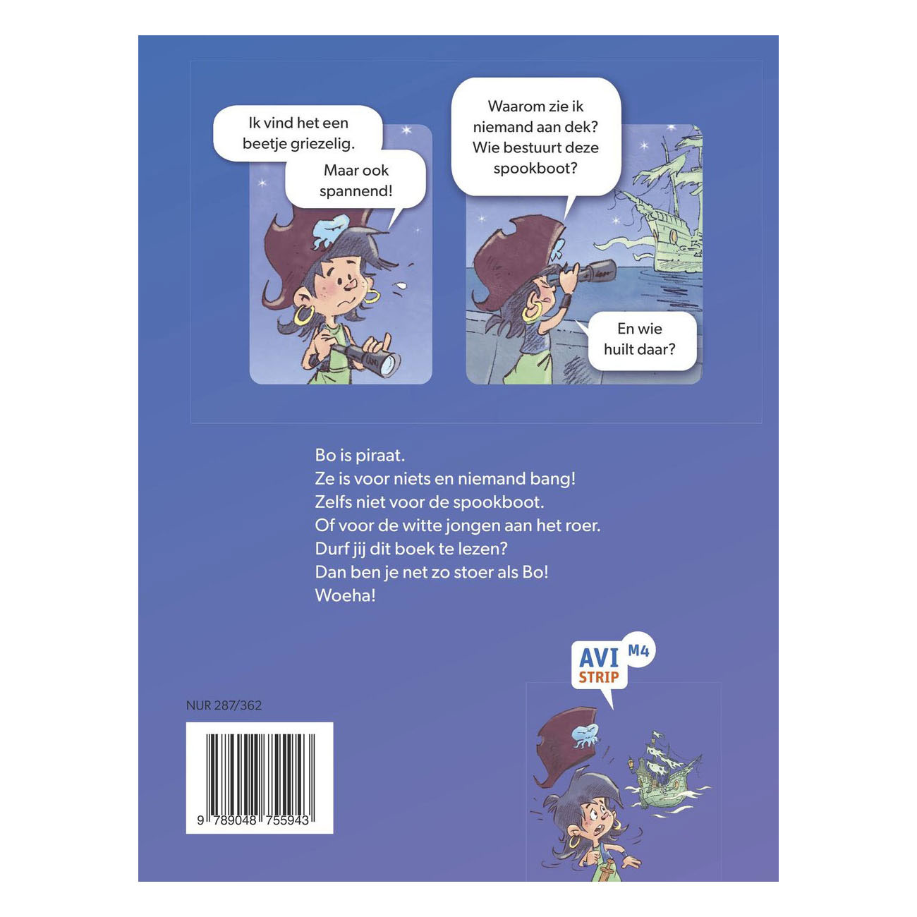 De spookboot - AVI M4 Stripboek