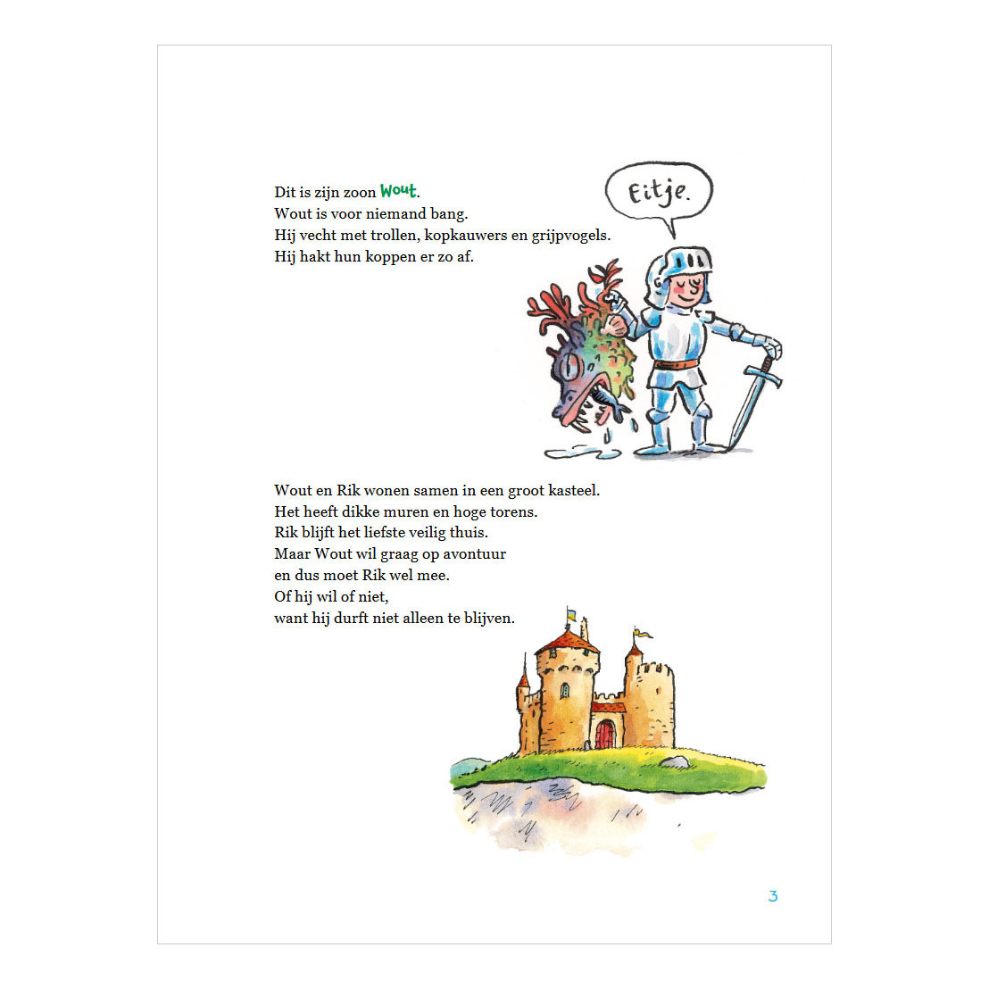 Das große Buch von Ritter Rik und Wout - AVI E4