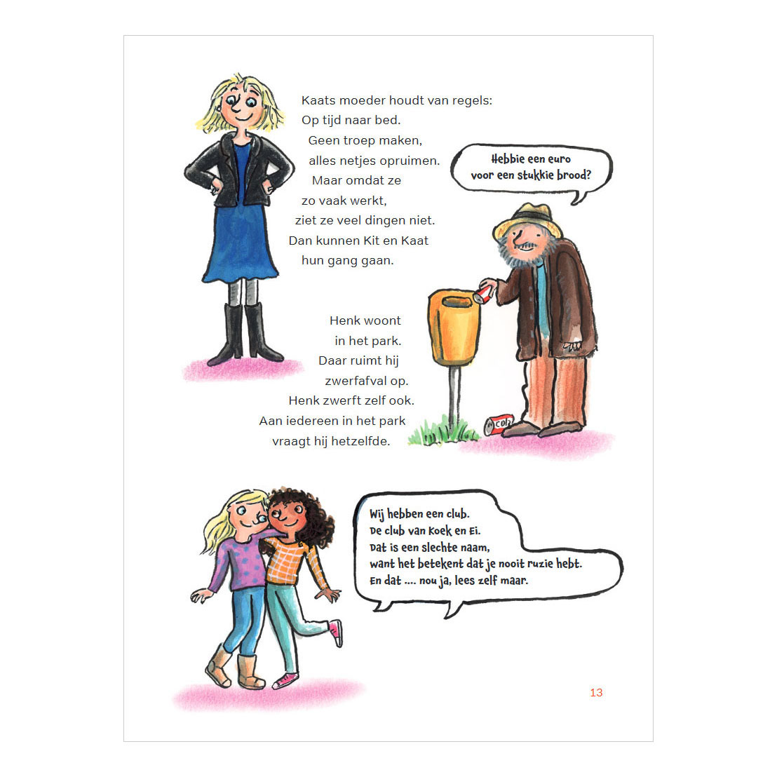 Het grote boek van Kit en Kaat - AVI M4